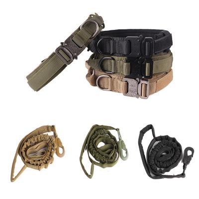 China Stored Pet Supplies Tactical Led Explosion Proof Nylon Dog Collar Pet Dog Collar And Leash Set for sale