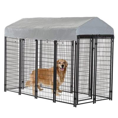 China Breathable Pet Doors and Pens Dog Crate Large Dog Crates Outdoor Stainless Metal Crates Heavy Duty Pet Barrier for sale