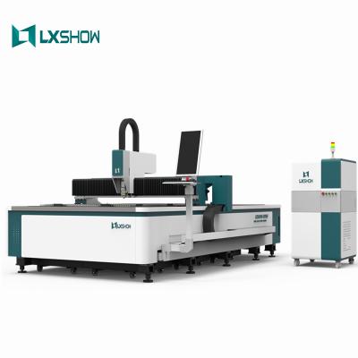 China Laser Cutter Low Price LX3015 Stainless Fiber Laser Cutting Machine With RAYCUS 800watt 750W 1000W 1800W 2000W 3000W for sale