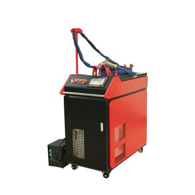 China Hotels Lasermen Metal Wuhan Fiber Laser Welders / Hand Held Laser Welding Machine for sale