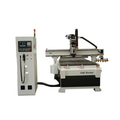 China Building Material Shops Jinan Wood Plate 1325 1530 CNC Router ATC Plywood Milling Machine / ATC CNC Router Machinery for sale