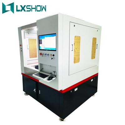 China Factory supply Full-enclosed mini fiber laser glass size ultra clear picosecond laser glass cutting machine for sale