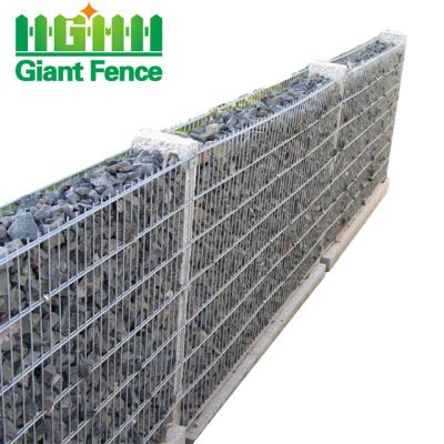 China Beautiful Welded Wire 2x1x1 Mesh Gabion Basket Retaining Wall for sale