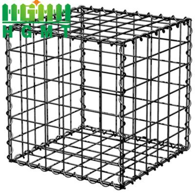 China Easily Assembled Galvanized Welded Wire Mesh Retaining Wall River Bank of Gabion Box/Gabion Basket Stone Cage Landscape for sale