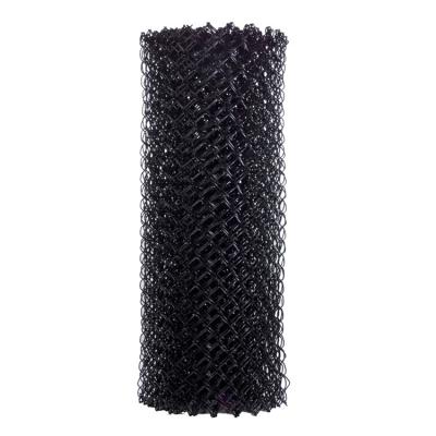 China Easily Assembled High Quality PVC Coated Chain Link Fence Green Diamond Mesh Fence Wire Fencing for sale