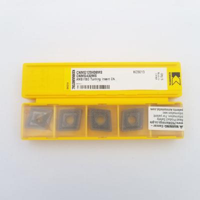 China Original Kennametal external turning tool inserts kennametal CNMG120408MS KC5010 milling insert for sale