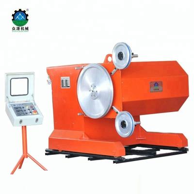 China Marble Stone 55kw Wire Saw Cutting Machine For Granite Mining 75hp-8P for sale