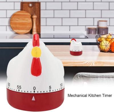 China Viable Animal Shaped Timer Mechanical 60 Minute Cartoon Countdown Kitchen Timer for sale