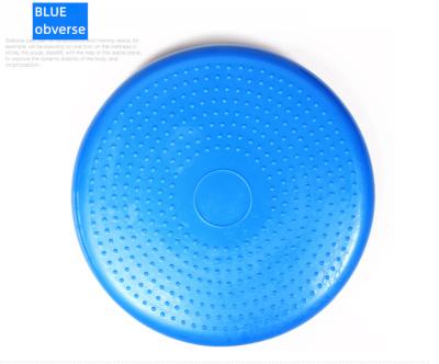 China 2021 Non-slip Outdoor Inflatable Balance Cushion Massage Plate PVC Yoga Balance Ball Explosion-proof Protection for sale