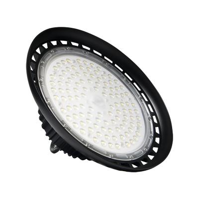 China Warehouse Die Casting IP65 Aluminum SMD 100W 150W 200W Lighting Lamp UFO LED High Bay Light For Warehouse Lighting for sale