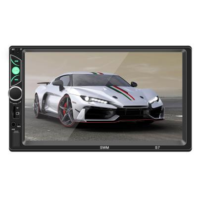 China Multimedia 2 Din HD Reversing Stereo Visual Touch Screen Picture Remote Control Car MP5 Audio Player For S7 for sale