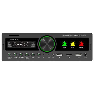 China NEW Testable Alcohpl Stereo With BT Multifunctional Stereo Audio Radio Colorful Lights Car MP3 Player For 80E for sale