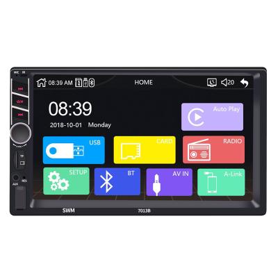 China Hot Product APPLE CarPlay Stereo Multi Function 2 Din 7 Inch Touch Screen Reversing Image Car MP5 Player For 7013B for sale