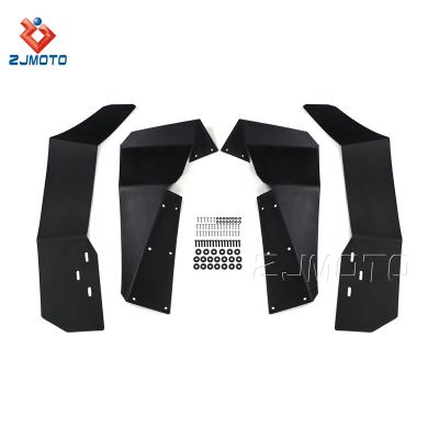 China Plastic UTV Fender Flares Mud Flaps For 2015-2017 Polaris RZR-S 900 RZR-S 1000 for sale