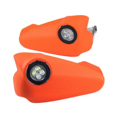 China Plastic And Aluminum Orange Vision Bright LED Handguards 8 Watt 7/8