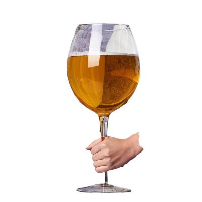 China 3200ml Giant Glass Tumbler Oversized Hero Beer Glass Large Capacity Large Volume Beer Mug Glass Supplier for sale