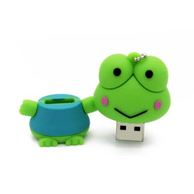 China PVC Green Cactus Shape USB Soft 2.0 Custom PVC Flash USB Pen Drive 4GB 8GB 16GB for sale