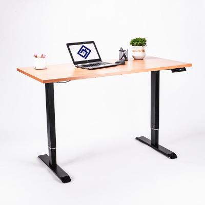 China High Quality Adjustable Metal Frame Computer Table Sit-To-Rack Adjustable Desk (Height) for sale