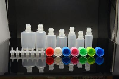 China 10ml - 30ml Child Proof Cap Plastic Dropper Bottles With Normal Tip For Medicine Packing for sale