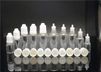 China 15ml Plastic Dropper Bottle E Juice Bottles Silk Screen Printing for sale