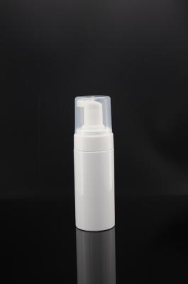 China 120ml/4oz White Plastic Pet Bottle Plastic Pump Bottles With Foam Pump Foamer for sale