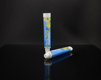 Chine Tubes de pâte dentifrice en plastique adaptés aux besoins du client de tubes cosmétiques en plastique vides avec le couvercle à visser à vendre