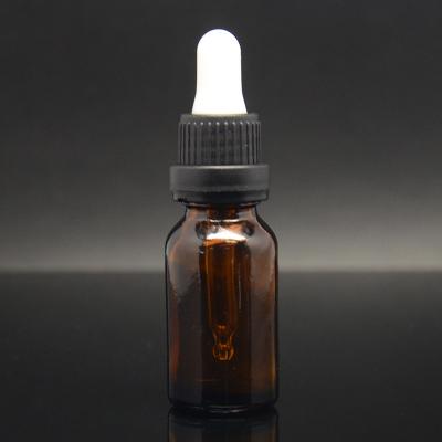 Chine le compte-gouttes 15ml ambre brillant met les récipients cosmétiques écologiques à vendre