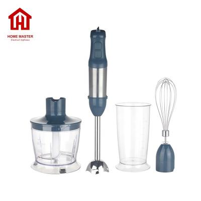 China Multi Function Kitchen Household Stick Hand Blender Chopper Immersion Mixer Blender Set Motor Pure Copper Food for sale