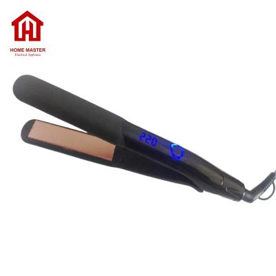 China Cheap Hotel Price LED Hair Straightening Customized Permanent Hair Straightener Hair Flat Iron for sale