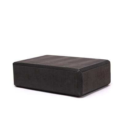 China Wholesale Cork Yoga Blocks High Density Direct Solid Black Workout Meditation High Density Direct Solid Black Workout Eco Factory Skid Surface Yoga Anti Slip Foam Block for sale