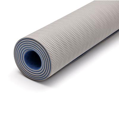 China Large Size High Slip Private Label Manufacture China Product OEM Logo Elasticity Yoga Mat Custom Made for sale