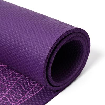 China China Seller High Elasticity Eco-Friendly Odor Resistant Non Slip High Density PVC Yoga Mat for Hot Ashtanga Bikram Sweaty Yoga Workouts for sale