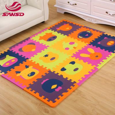 China EVA Foam China Wholesale Price Binding Educational Toy EVA Alphabet Puzzle Floor Baby Play Mat for sale