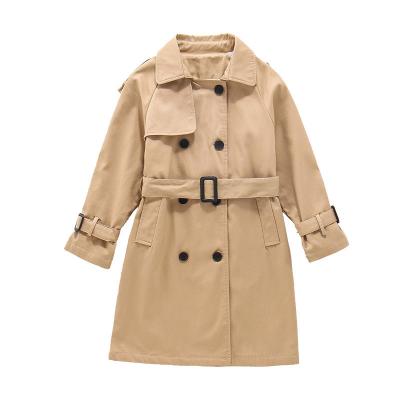 China Factory wholesale 2021 QUICK DRY new spring and autumn season fashion coat solid wool children coated girls clothes for sale