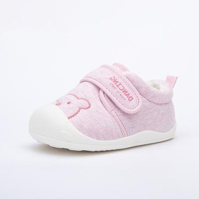 China OTHER Winter 2021 factory direct sales baby Baotou toddler shoes men and women fabric knitted 1-3 years for sale