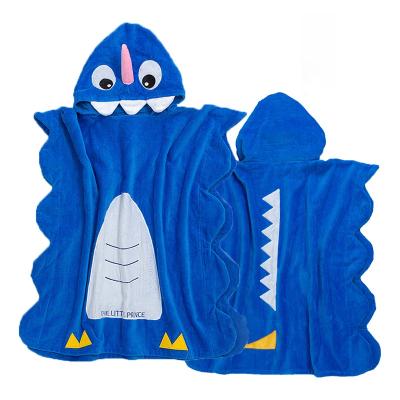 China NEW Skin-Friend Breathable Kids QUICK DRY Cute Cartoon Printed Hooded Bath Towel for sale