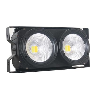 China 200W Theme Park DMX COB Assist Blinder 2 Eyes Led Blinder Light for sale