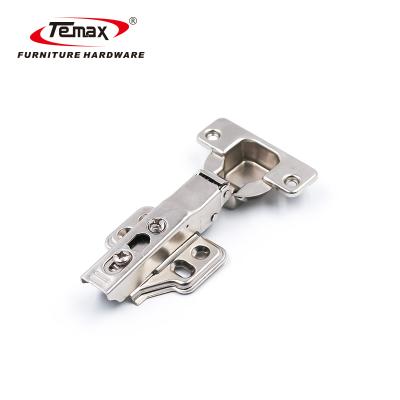 China Modern Fixed Electroplate Small Angle Soft Close Cabinet Hinge Mini Buffer Hydraulic Hinge HBE31 for sale