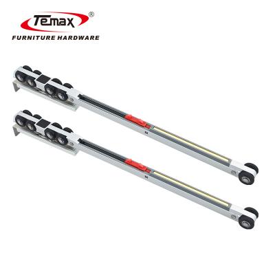 China Temax Traditional Sliding Door Roller Wheels With Two Way Stopper for sale