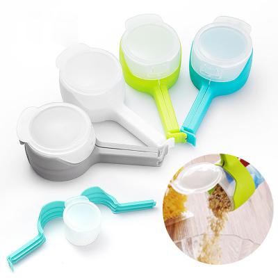 China Viable New Arrival Hot Selling Household Food Snacks Sealing Clips Large Plastic Food Bag Clips For Home for sale