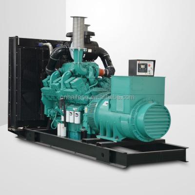 China China low rpm 50 rpm manufacturer 50kw 62.5 KVA permanent magnet alternator generator with cummins / yuchai engine HF-50GF for sale