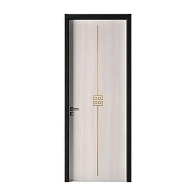 China Modern design waterproof wpc doors waterproof material interior door for sale