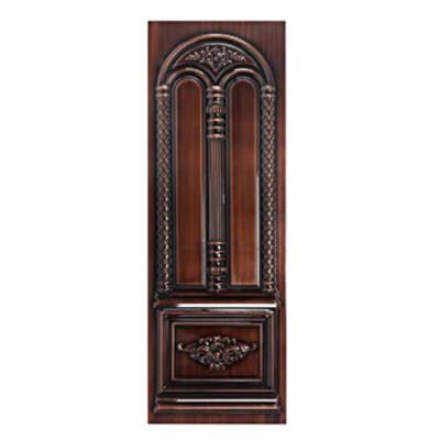 China Top Selling Customized Key Designs Waterproof Double Door Galvanized Exterior Door Metal Panel for sale