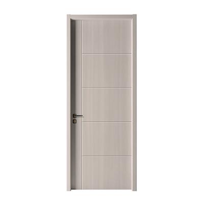 China Latest Waterproof Designs Veneer Molded Wood Door With Frame for sale