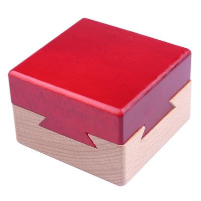 China Adult Mystery Box Treasure Toys Mysterious Educational Magic Box Hidden Ming Lock Keyhole Luban Toy Surprise Gift Educational Children Box for sale