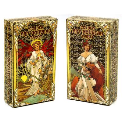 China Custom Printing Board Game Cartas De Espanol Oracle Tarot Paper Cards Pack With Guidebook for sale