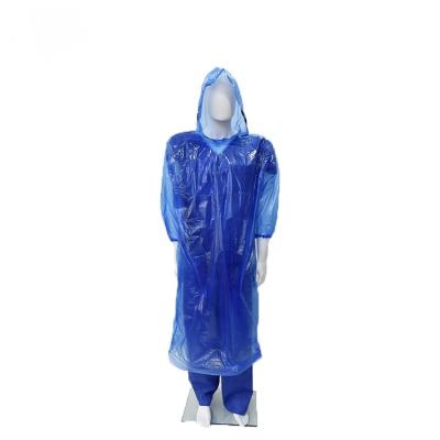 China High Quality GECKO 100% MASTER PE Rain Coat Plastic Disposable Waterproof Raincoats Cloth Protective Products for sale