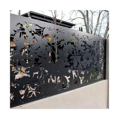 China Custom Metal Screens Easily Assembled Exterior Decorative Panels Sheet Aluminum Sheet Metal Fencing for sale