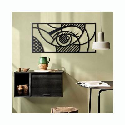 China Decorative Wall Art Screen Laser Cut Metal Panel Art Living Room Decor Metal American Style Metal Wall Art for sale