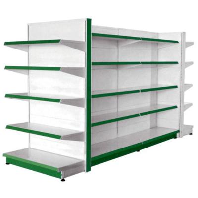 China Corrosion Protection Customized Metal Retail Display Rack Powder Coated Steel Retail Storage Rack for sale